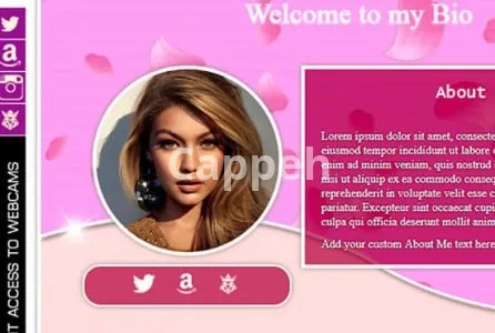 I will design your chaturbate bio and profile page