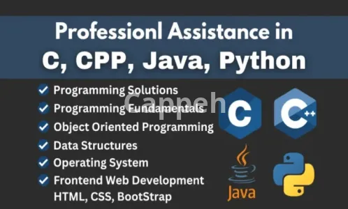 I will write code,scripts,assignments in python java c cpp sql,programming projects