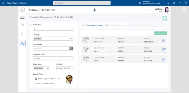 I will develop powerapps canvas apps for your business