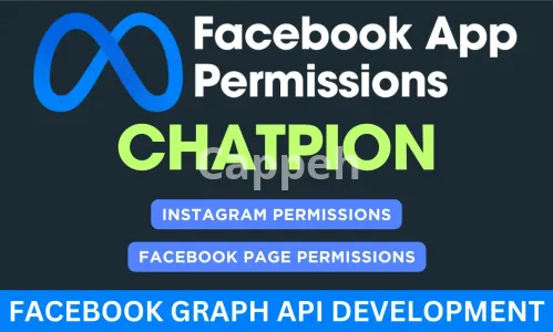I will get facebook, instagram app approval for chatpion