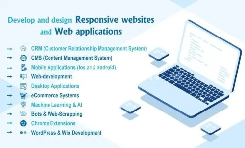 Our agency will develop complete software and web applications