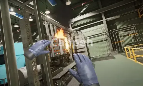 I will develop an immersive VR training simulation for meta quest