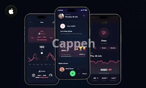 I will develop health and wellness app, fitness tracking app using flutter