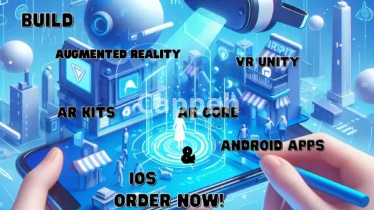 I will build ar augmented reality, VR unity, ar kits, ar core, android app, IOS