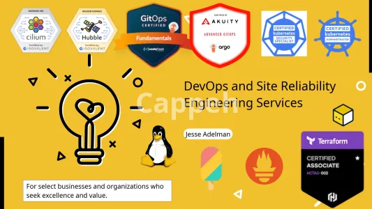 I will deploy a managed kubernetes cluster with one application