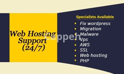 I will do wordpress, migration, malware, vps, AWS, web hosting, PHP