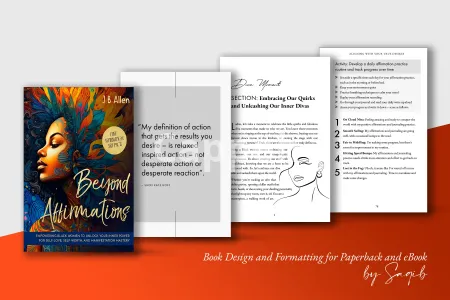 I will do book formatting and layout design for amazon KDP paperback and kindle ebook