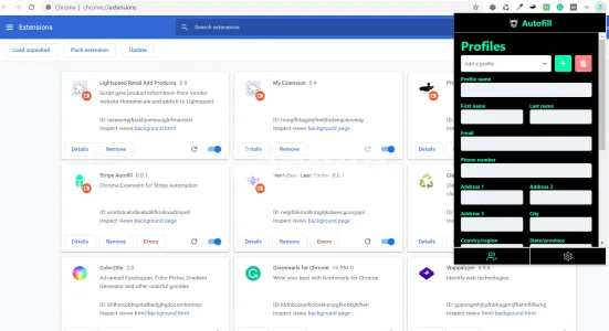 I will create chrome, mozilla or opera browser extension