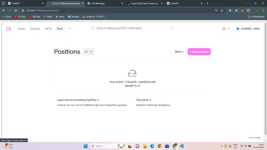 I will create you a swap like uniswap