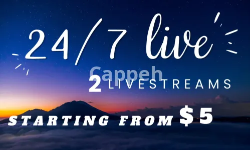 I will 247 live streaming youtube pre recorded video