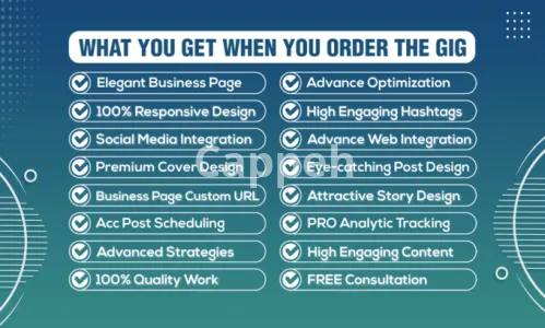 I will create an impressive linkedin business page