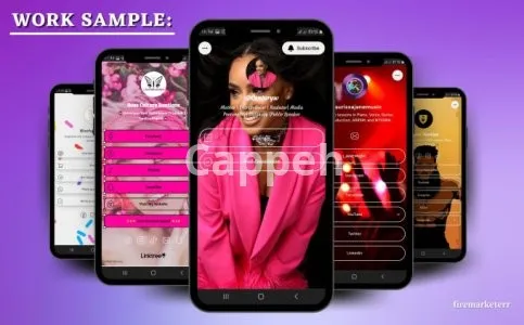 I will set up beacons, linktree, linkpop bio links within 1 hour