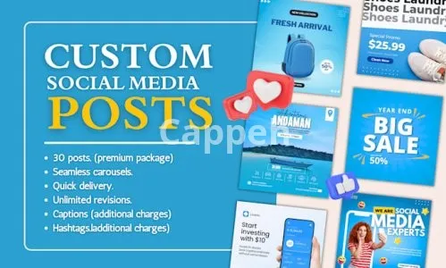 I will be your instagram content creator for 30 days