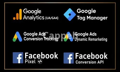I will setup google ads conversion tracking, analytics, tag manager, ga4, gtm