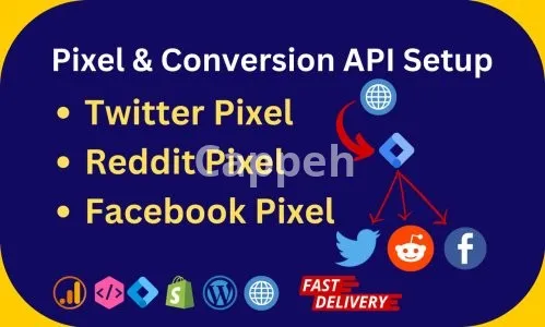 I will setup reddit pixel, twitter pixel with gtm in 2 hours