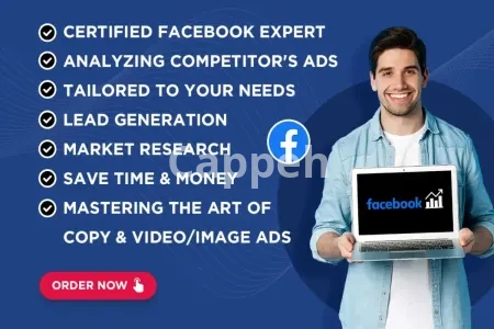 I will teach you facebook ads marketing
