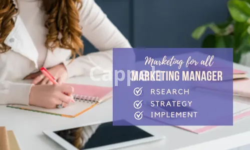 I will be a marketing manager remotely