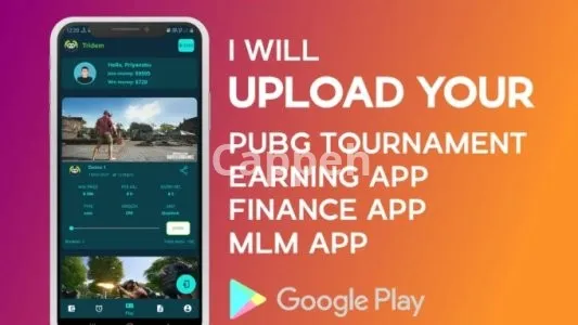 I will upload pubg tournament app,gambling app on google play store