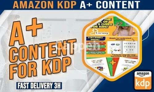 I will design amazing a plus content for amazon kdp in 3 hours
