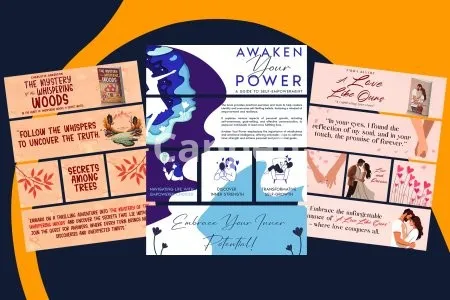 I will design outstanding banners for amazon a plus content for your book cover