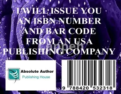 I will assign your book an isbn number from an american publishing company