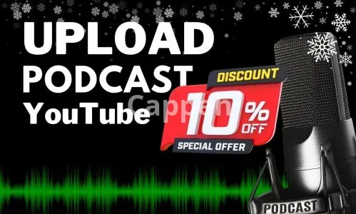 I will edit, upload podcast to host and youtube manager