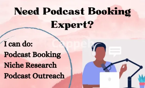 I will search, outreach and book podcast shows for you