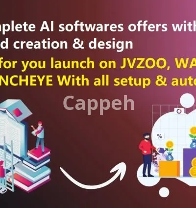 I will 5 complete ai softwares offers launch on jvzoo warriorplus, muncheye