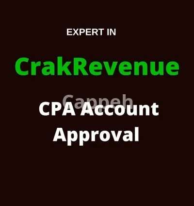 I will get crakrevenue cpa account approval