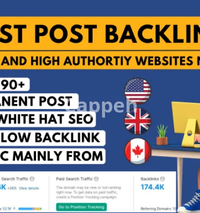 I will do guest post on high da traffic websites dofollow backlink