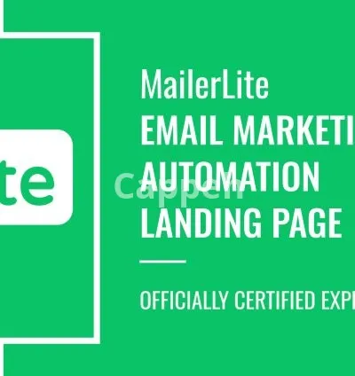 I will do mailerlite email marketing automation, landing page setup