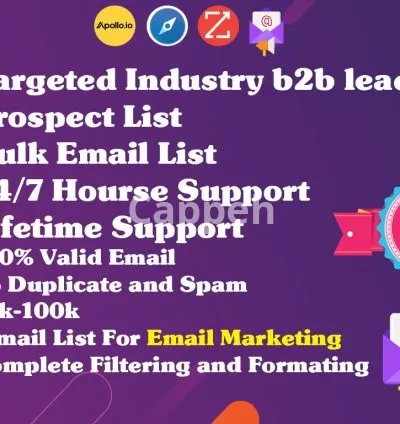 I will build niche targeted email list for email marketing