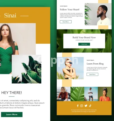 I will design professional mailchimp email template newsletter
