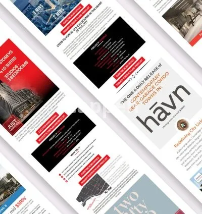 I will design editable email template or newsletter in klaviyo, aweber, kvcore, hubspot