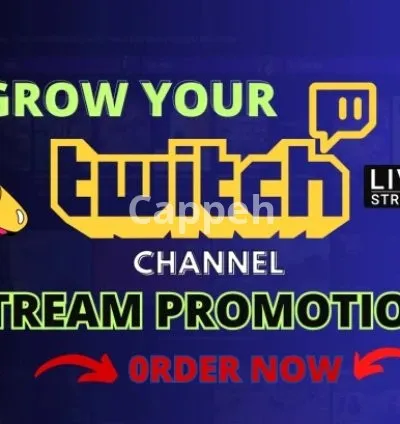 I will embed your twitch live stream to bring in more live viewers