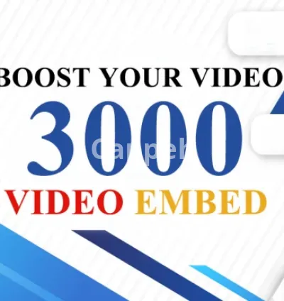 I will embed youtube video in 3000 video sharing sites
