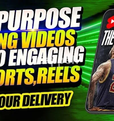 I will repurpose content, repurpose long content to shorts, tiktok, reels