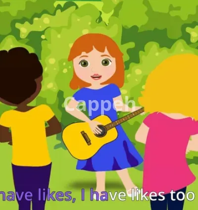 I will add engaging lyrics to the music video