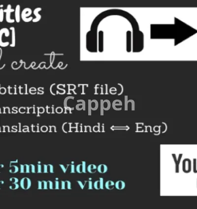 I will provide accurate hindi subtitles for english videos