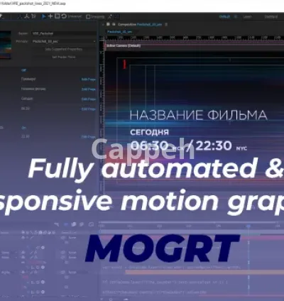I will create fully automated and responsive mogrt template