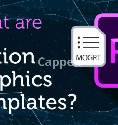 I will create your premiere mogrt motion graphics template