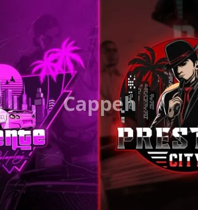 I will create fivem rp logo, loading screen and banner