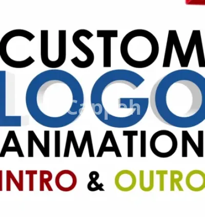 I will create custom logo animation, intro and outro for youtube