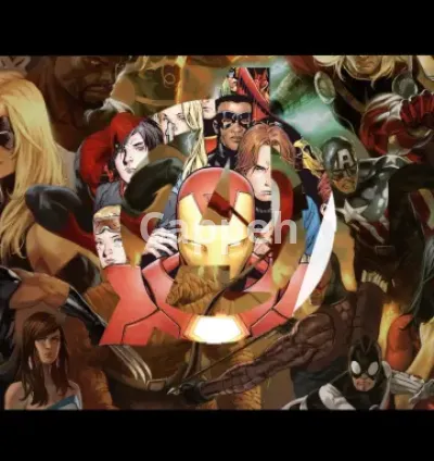 I will make a 2d marvel comics intro super customizable as you like