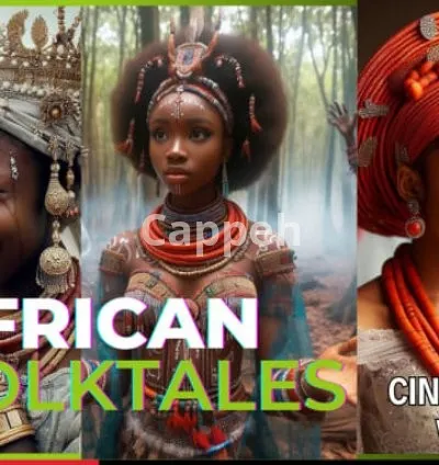 I will create 3 captivating ai video art for african folktales and bedtime stories