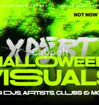 I will create a halloween themed vj loops, live visuals