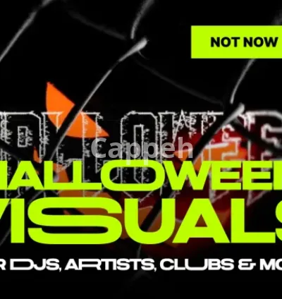 I will create a halloween themed vj loops, live visuals