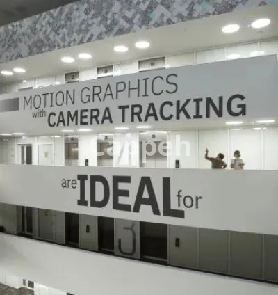 I will do camera tracking and motion graphics