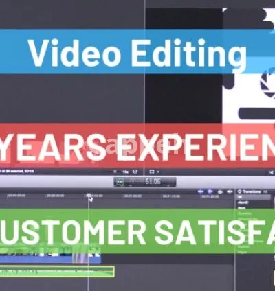 I will do professional video editing with in 24 hours