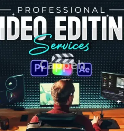 I will do professional video editing for your business